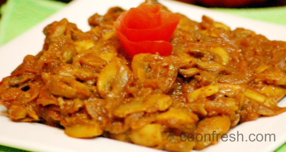 Kerala Mushroom Roast